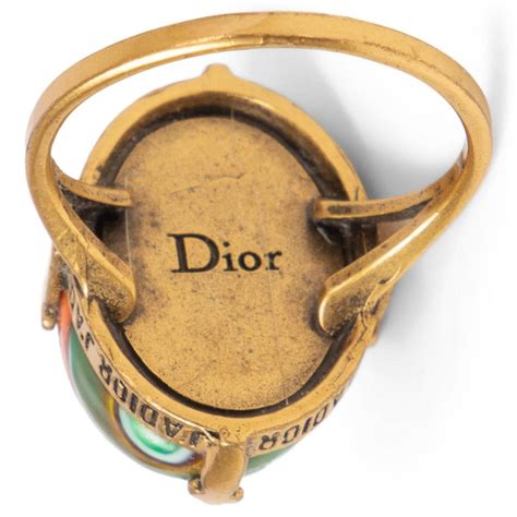 dior d-murrine ring|The D.